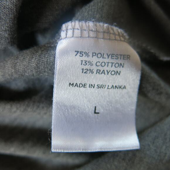 SONIC DRIVE IN National Convention Shirt Size L Long Sleeve 1/4 Zip Gray Casual - Picture 10 of 10